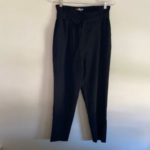 H&M, black trouser, pockets